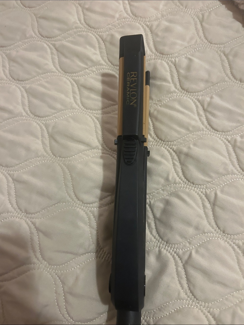 Revlon Black and Gold Mini Flat Iron